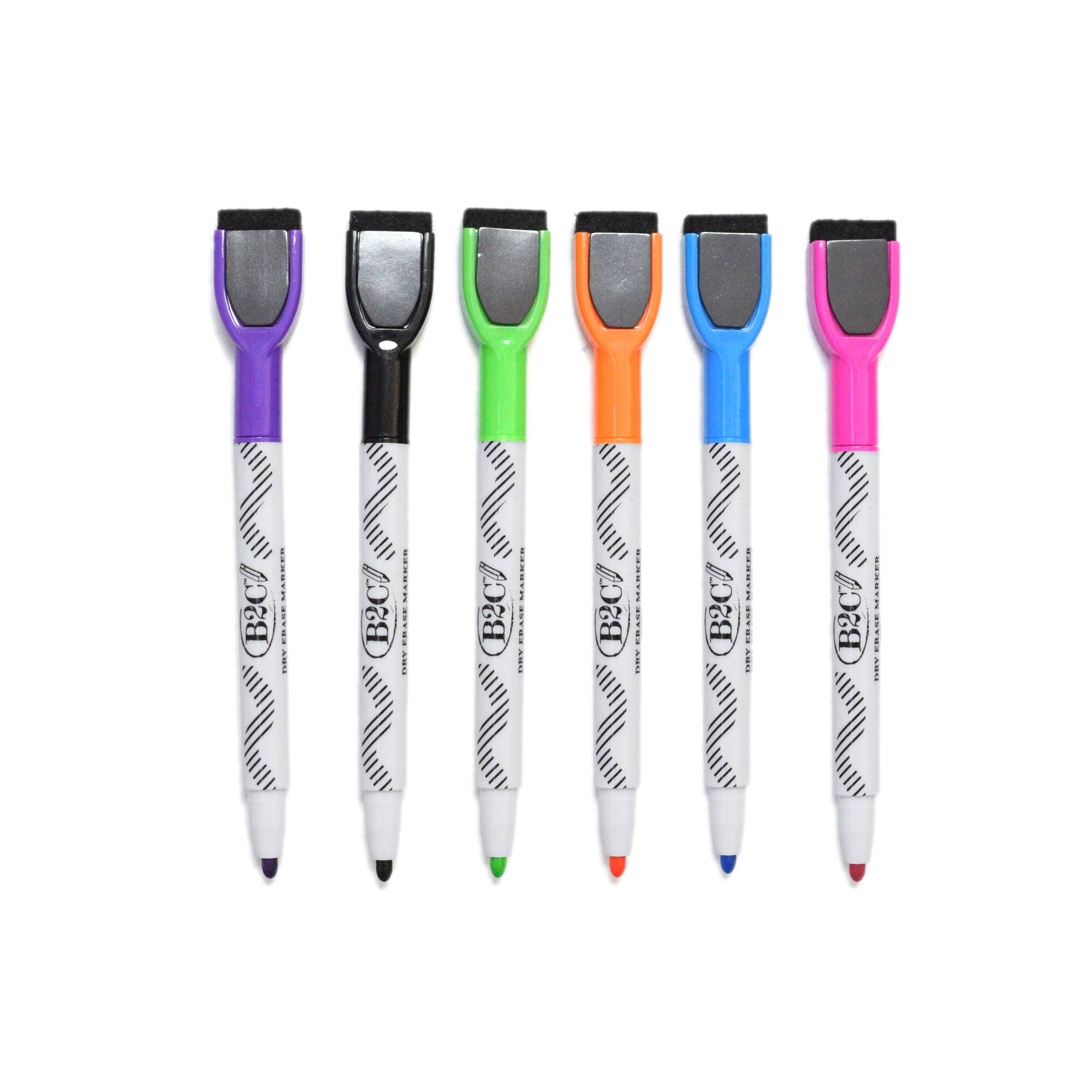 12 Packs: 6 ct. (72 total) Magnetic Dry Erase Markers by B2C™